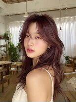 クレビア 名古屋(CreBiA)&nbsp;透明感/ピンクブラウンベージュ/レイヤーカット