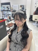 ベルグロー(BELLEGROW)&nbsp;ハーフアップ/お呼ばれヘア/イベントヘア