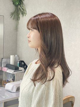 ゼスト クレス(ZEST Cres) 【立川cres小山】ブリーチなしヘーゼルベージュ