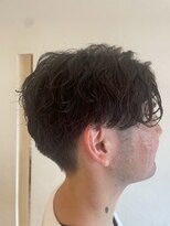 エヌアンドエー 春日部東口店(hair shop N&A)&nbsp;ウェットな質感×パーマでキメる◎大人マッシュ/黒髪