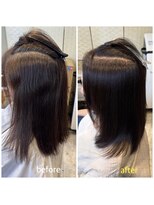 ランド 国分寺(LAND)&nbsp;うねりと乾燥が気になる髪に縮毛矯正【髪質改善 縮毛矯正】