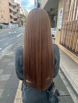 ブリックバイブレイス 千葉 千葉中央(brick by brace)&nbsp;千葉駅/着物ヘア/大人ガーリー/ダークアッシュ/似合わせカット