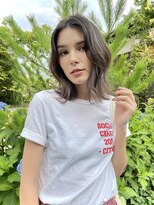 salon de MiLK 札幌大通店【サロン ド ミルク】 夏が似合うハイライトボブ♪