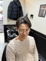 プラウド(PROUD) 曲がる縮毛矯正/センターパート/七三分け