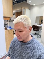 ファスナーグランデ(fustener grande)&nbsp;おしゃれ坊主×ブロンドカラー