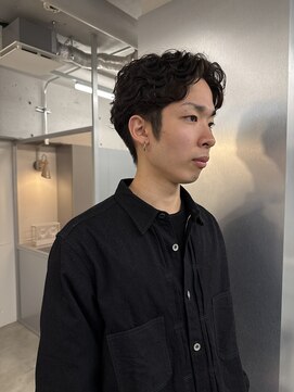 フェイヴィーズ(FavyS) メンズセンターパートパーマ