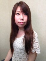 美容室 スピリチュアル ハート(SPIRITUAL HEART)&nbsp;ビーワン「洗練された私ストレート」＆艶カラー