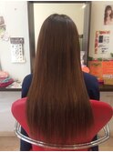 ナチュラルブラウンロング