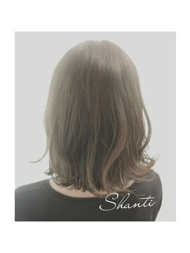 シャンティ 円山店(Shanti) N.カラー モノトーン×ブルーアッシュ【前田ヨシヒロ】