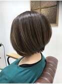 ☆前下がりショートグラデーションボブ☆