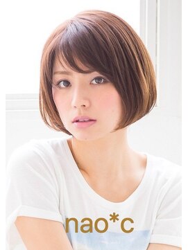 ナオシ 田原台店(nao c) 【生駒/田原台nao*c】大人かわいい☆ミディアムフレンチボブ