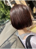 切りっぱなしボブ
