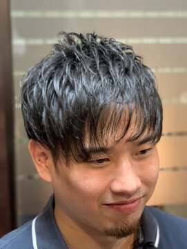 ヒロギンザ 新橋日比谷口店(HIRO GINZA) ツーブロフォワードスタイル