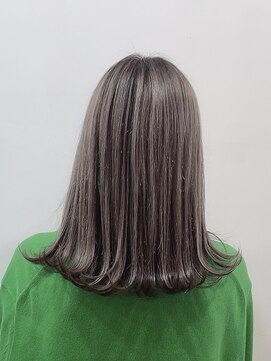 エニー ココ ヘアー(ANY.coco HAIR) バレイヤージュ風ハイライト☆