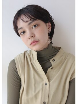 ヘアー メゾン ブレッシング(hair maison blessing) 20代30代大人可愛い小顔ショート丸みボブミニマムショート