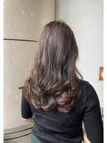 ヘアアンドメイク スタジオ ミムロ(HAIR&MAKE STUDIO MIMURO) ロングレイヤー・ウェーブ巻きスタイル