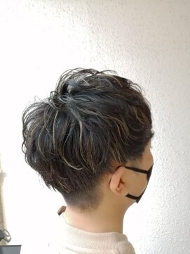 ココロカラ(Cocorokara) ハイライトの入ったメリハリ２ブロックスタイル