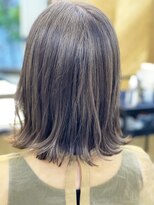 カーサ バイ ハミュウ たまプラーザ(CASA by Humium)&nbsp;20代30代40代◎大人可愛いアッシュカラー×透明感肩ライン外ハネ