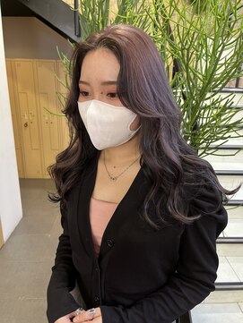 ゼスト 吉祥寺店(ZEST) 【ラベンダーグレージュ×インナー】zest吉祥寺 青木桜