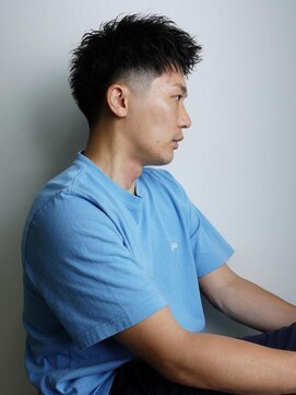 ワンワンオー バーバーショップ 博多店(@110 BARBER SHOP) スパイキーショート