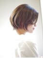 ブロンマ ヘアデザインアンドケア(blomma hair design&care) 少し段差をつけたボブ/ステップボーンカットメテオカラー