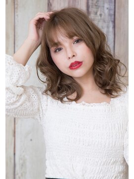 ステラ 川口東領家店(STELLA) マロンベージュ　セミディ