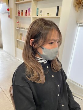 プラスディー(+D) ミルクティーベージュ