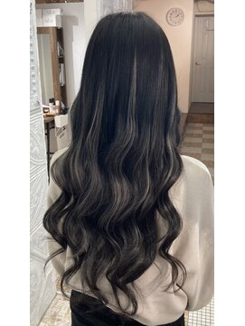 ハイエクステンション 京都駅前店(Hi-Extension) ハイライトグレージュ▼miho001