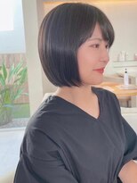 トップヘアー ミカワアンジョウ 安城(TOPHAIR MIKAWA ANJO)&nbsp;暗髪ショートボブ/ニュアンスカラー/アッシュブラック