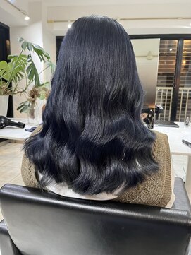 ブレンド 渋谷(BLend) 【Blend渋谷】大人気透明感ブルーグレーカラー 髪質改善