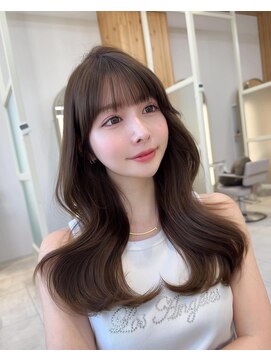 アフロートリノ(AFLOAT Leino) 韓国くびれヘア　レイヤーカット　顔まわり　似合わせカット#