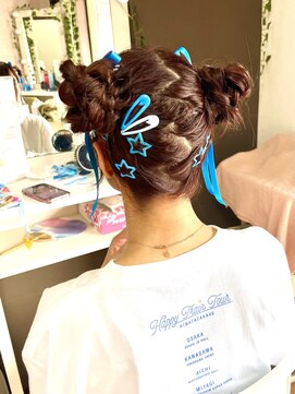 ジェネータ 新横浜店(GENETA) ツインお団子【新横浜/ヘアセット】