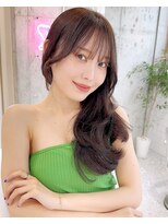 ルームバイシー 新宿(Loom. by Sea)&nbsp;韓国風前髪×レイヤーカット【髪質改善/新宿/レイヤーカット】