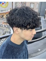 リベル(LIBER) 八王子/八王子駅/波巻きスパイラルパーマ/men's/眉毛