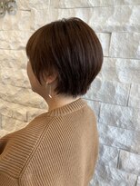 ルシードスタイルレーヴ(LUCIDO STYLE REVE) 襟足生えグセ、ショートヘアスタイル