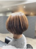 丸みショートボブ