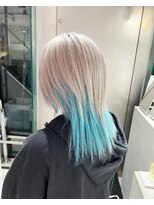 シェリ ヘアデザイン(CHERIE hair design)&nbsp;インナーライトブルー☆