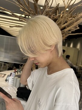 ゼスト 八王子店(ZEST) メンズハイトーン/抜きっぱなしブロンド【古沢みはる】