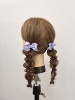 エメティ(Aimerty)&nbsp;編み込みツイン♪