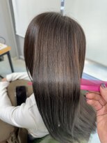 ヘアーアンドビューティーザ エフ(Hair Beauty the F)&nbsp;＊艶髪_髪質改善カラー_アッシュブラウン_m123