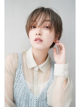 ギークス(GEEKS) 【GEEKS渋谷】アッシュオリーブ/クールショート/冬カラー/中明度