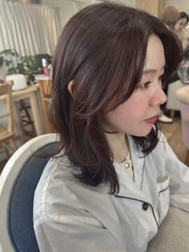 バイオレット ナゴヤ(Violet Nagoya) 冬カラー 暖色カラー ピンクブラウン ブリーチなしカラー HR-64