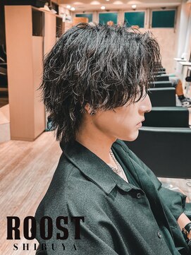ルースト 渋谷店(ROOST) 波巻きパーマ/ウルフ