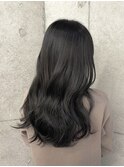 【Chiharu】オフィスカラーにも安心グレージュカラー/暗髪