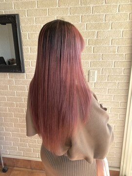 アボックス(abox) ピンクヘア