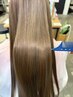 髪質改善ストレート