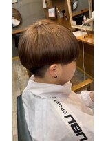 ヘアーサロン アトリエ(Hair salon ATORIE)&nbsp;ツーブロックマッシュブリーチカラー