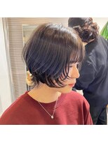 エヌプラスリタ 近鉄八尾(N+lita)&nbsp;イメチェン/ワイドバング/ホワイトブロンド/外ハネボブ