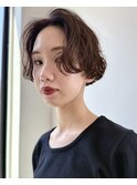 パーマショートパーマボブパーマショートボブパーマミニボブ