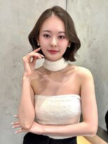 ロンドヴァリー 渋谷店(Lond vallee)&nbsp;オリーブグレー/ボブ/前髪/レイヤー/小顔/髪質改善/縮毛矯正渋谷